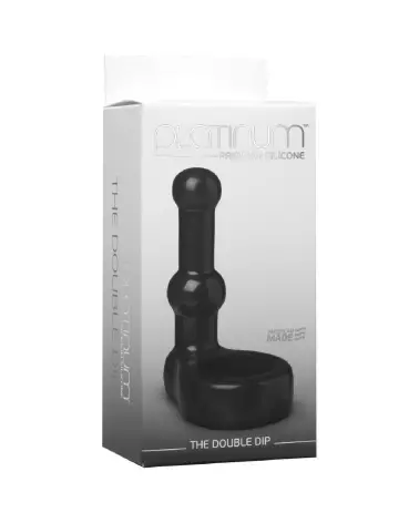 Double Butt Plug The Double Dip de Doc Johnson pour stimulation anale double et intense-2