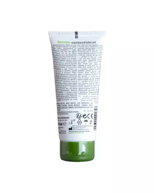Image du lubrifiant naturel HOT Waterbased Nature Lube 100 ml bio et écologique-2