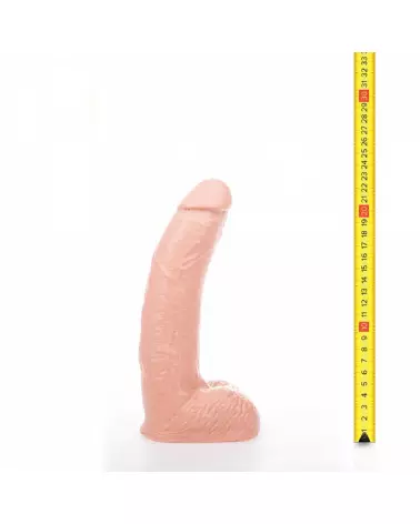Dildo réaliste George avec testicules de Hung System, 9 pouces/22 cm-3