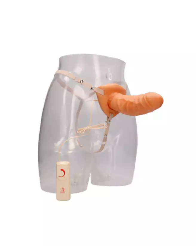Image du Hollow Vibrating Strap-On Extension de Seven Creations, gode ceinture vibrant et creux-1