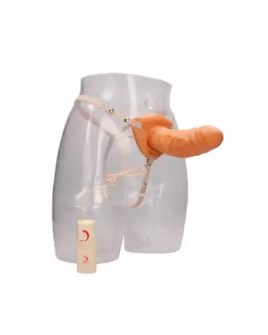 Image du Hollow Vibrating Strap-On Extension de Seven Creations, gode ceinture vibrant et creux-1