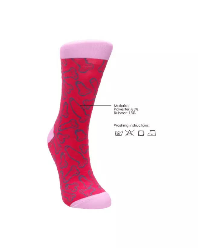 Chaussettes Sexy Socks by Shots confort et style tailles EU 42-46 US 8-12-6