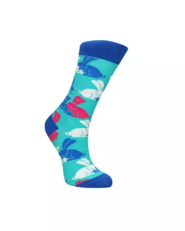 Chaussettes Bunny Style Sexy Socks by Shots tailles US 8-12 EU 42-46 design mode et confort-1