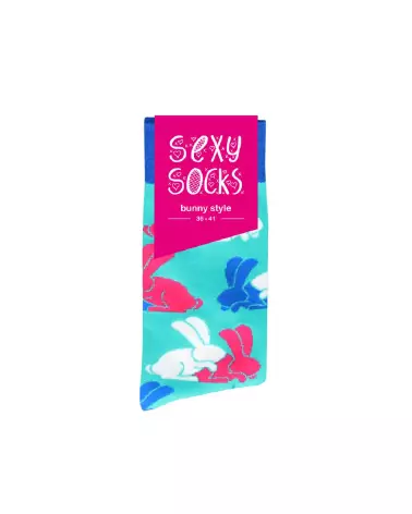 Chaussettes Bunny Style Sexy Socks by Shots tailles US 8-12 EU 42-46 design mode et confort-2