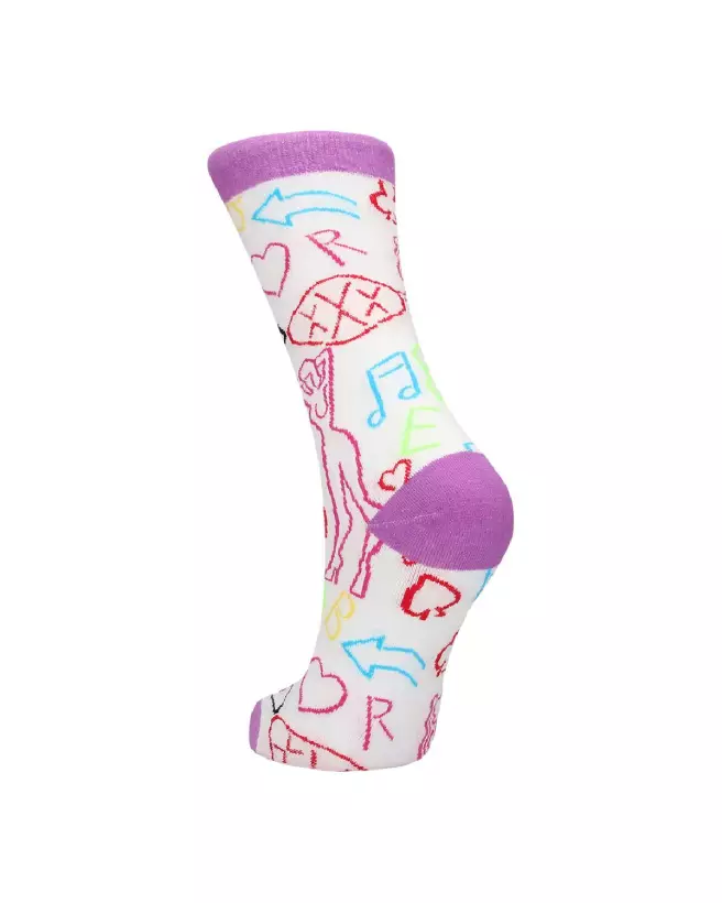 Chaussettes Strip Poker Sexy Socks by Shots Taille US 8-12 EU 42-46 Design Unique-4