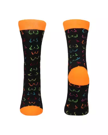 Chaussettes Free the Tity de Sexy Socks by Shots, tailles US 2-7.5 EU 36-41, design audacieux-3