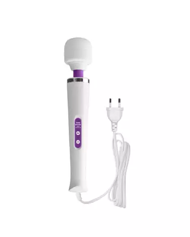 Wonder Wand Massager Purple par Shots Toys - Vibromasseur puissant et élégant-5
