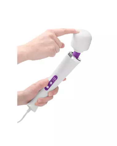 Wonder Wand Massager Purple par Shots Toys - Vibromasseur puissant et élégant-7