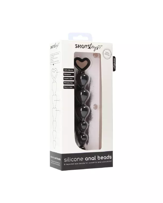 Image Chapelet Anal en Silicone Shots Toys - Confort et Sécurité-2
