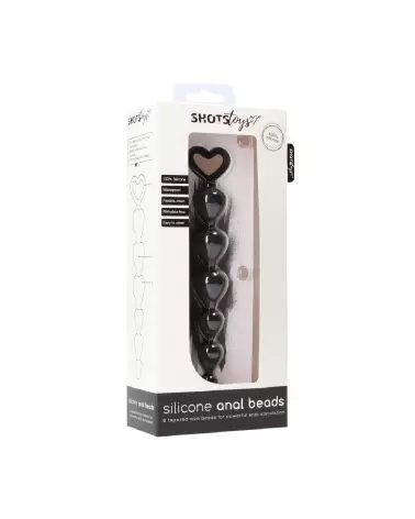 Image Chapelet Anal en Silicone Shots Toys - Confort et Sécurité-2