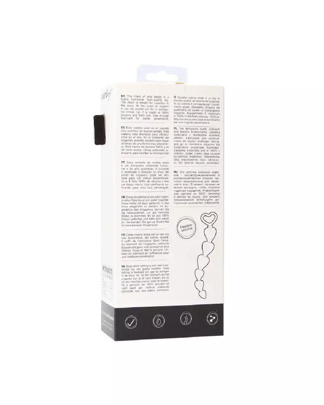 Image Chapelet Anal en Silicone Shots Toys - Confort et Sécurité-3