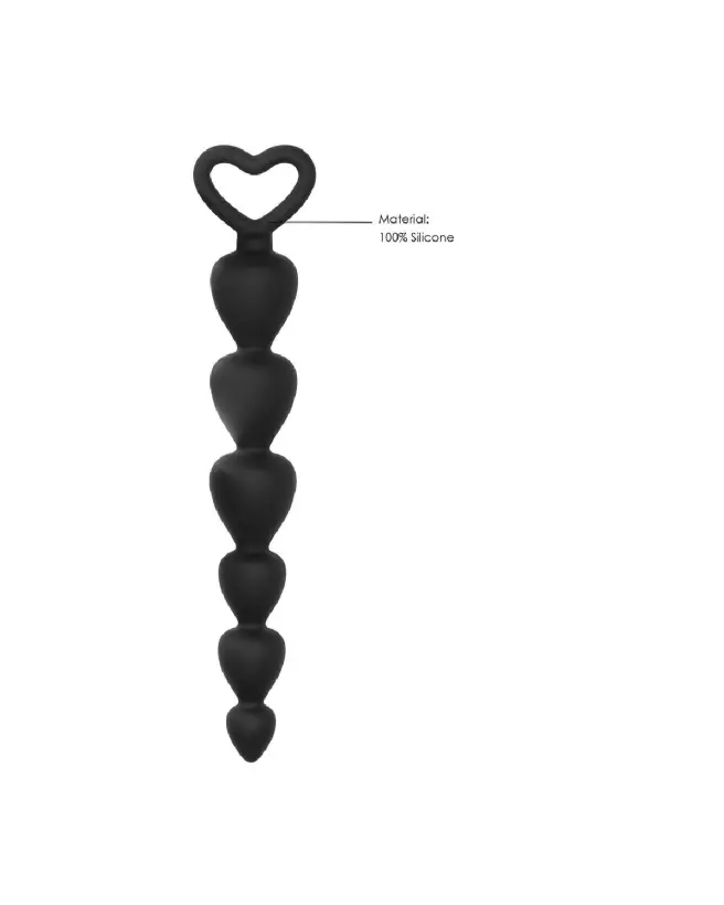 Image Chapelet Anal en Silicone Shots Toys - Confort et Sécurité-4