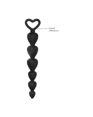 Image Chapelet Anal en Silicone Shots Toys - Confort et Sécurité-4
