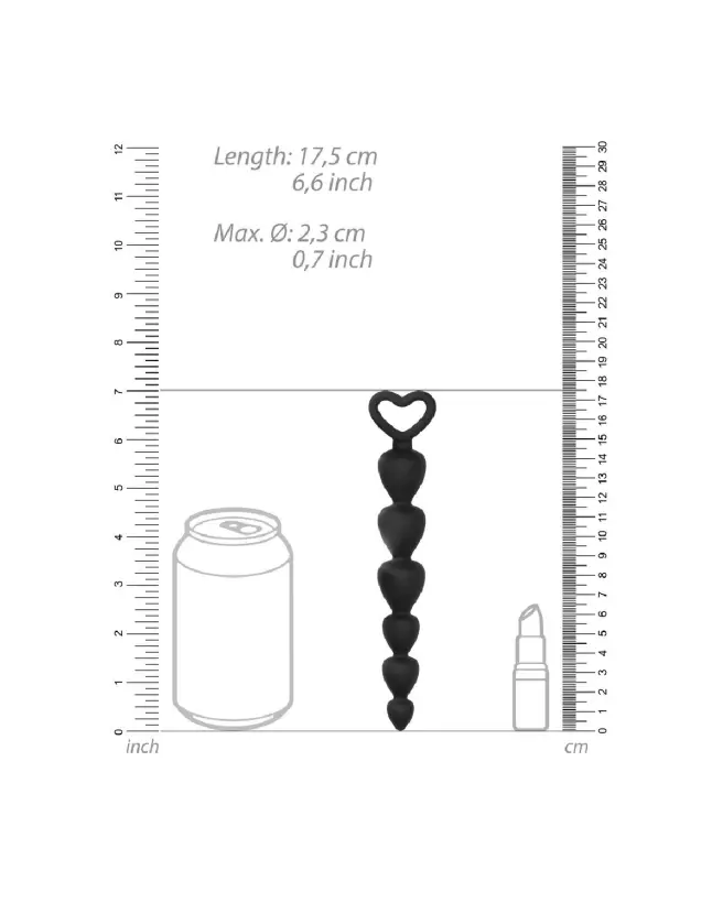 Image Chapelet Anal en Silicone Shots Toys - Confort et Sécurité-5