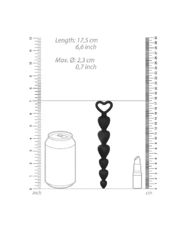 Image Chapelet Anal en Silicone Shots Toys - Confort et Sécurité-5