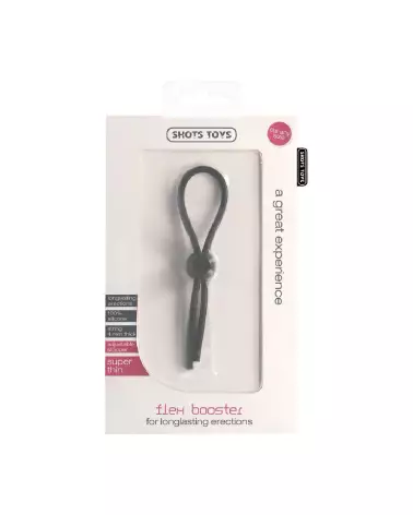 Image du Flex Booster par Shots Toys, cockring de haute qualité pour endurance et plaisir.-3
