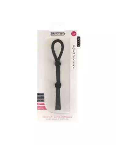 Double Ring Booster par Shots Toys pour endurance et plaisir accrus-2