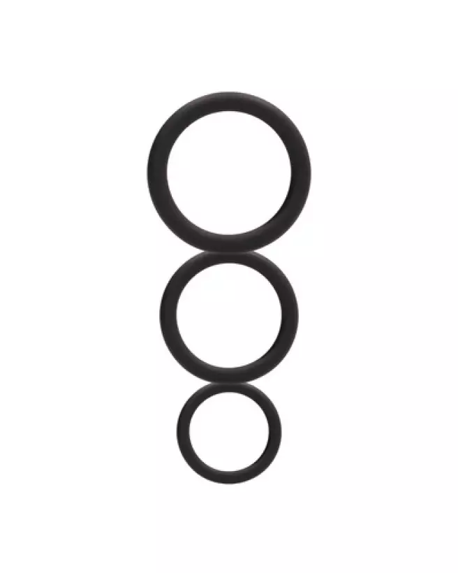 Set de Cockrings Ronds Shots Toys pour améliorer performance et endurance-1
