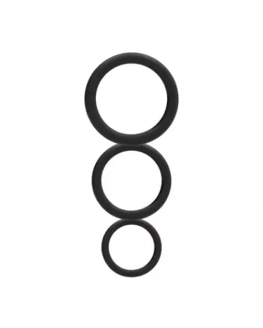 Set de Cockrings Ronds Shots Toys pour améliorer performance et endurance-1