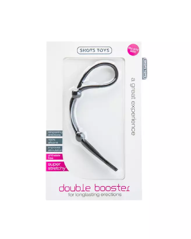 Double Booster Shots Toys, cockring performant pour endurance et plaisir-2