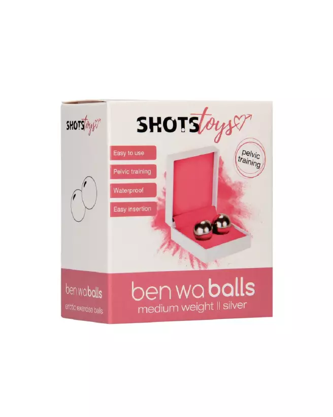 Boules de Geisha Ben Wa poids moyen Shots Toys pour renforcement pelvien-2