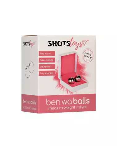 Boules de Geisha Ben Wa poids moyen Shots Toys pour renforcement pelvien-2