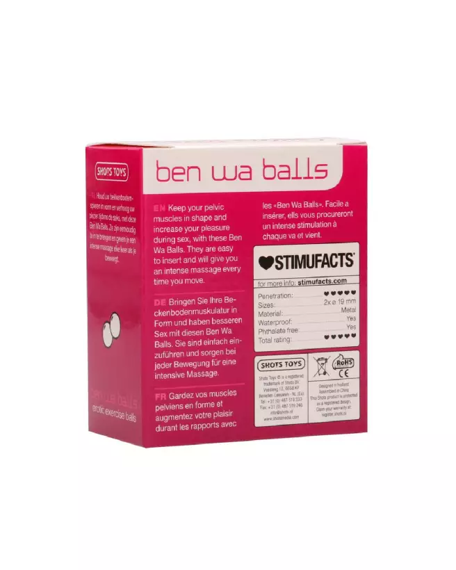 Boules de Geisha Ben Wa Shots Toys pour renforcement pelvien et plaisir intime-3