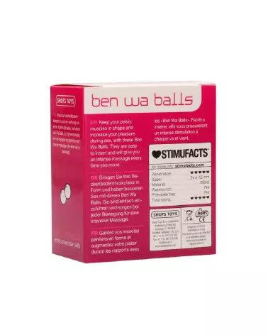 Boules de Geisha Ben Wa Shots Toys pour renforcement pelvien et plaisir intime-3