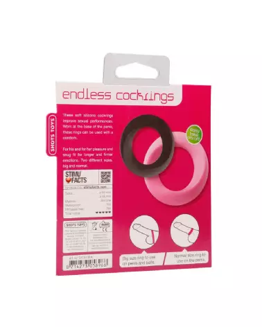 Cockring Large & Medium de Shots Toys pour améliorer performance et plaisir-3