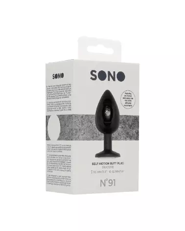 No.91 Self Penetrating Butt Plug de Sono by Shots pour stimulation anale avancée-2