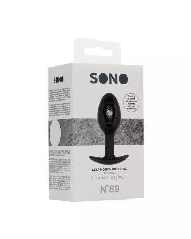 Image du No.89 Self Penetrating Butt Plug de Sono by Shots, plug anal autonome pour stimulation maximale-2
