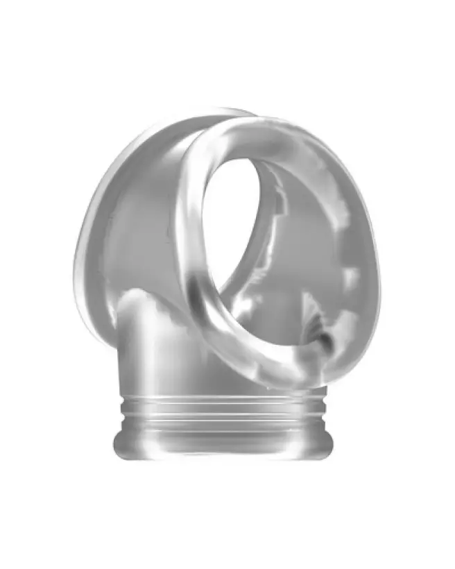 Cockring No.48 Sono by Shots avec sangle pour testicules-1