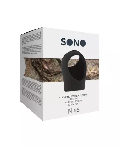 Cockring No.45 Sono by Shots avec sangle testiculaire-2
