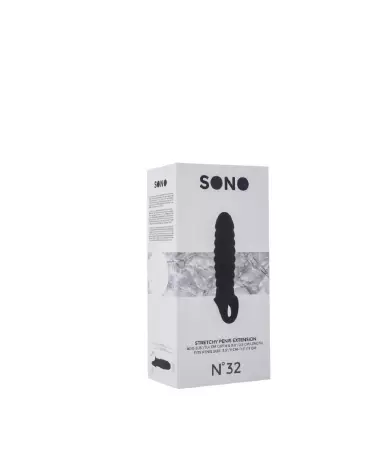 Gaine Extension Pénis Élastique No.32 Sono by Shots pour Amélioration Masculine-2