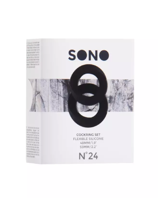 Image du No.24 Cockring-Set de Sono by Shots pour améliorer performance et endurance-2