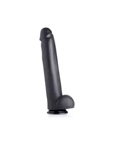 Dildo XXL The Master noir avec ventouse - XR Brands-1