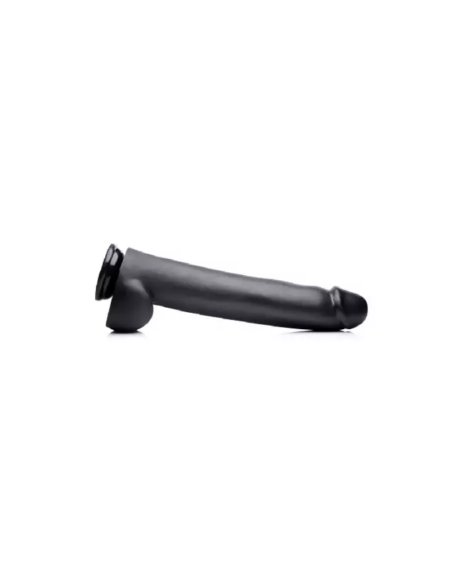 Dildo XXL The Master noir avec ventouse - XR Brands-3