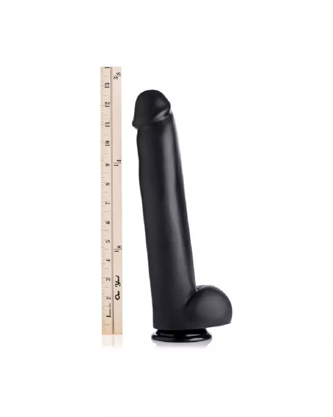 Dildo XXL The Master noir avec ventouse - XR Brands-6
