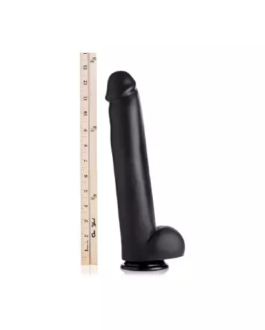 Dildo XXL The Master noir avec ventouse - XR Brands-6