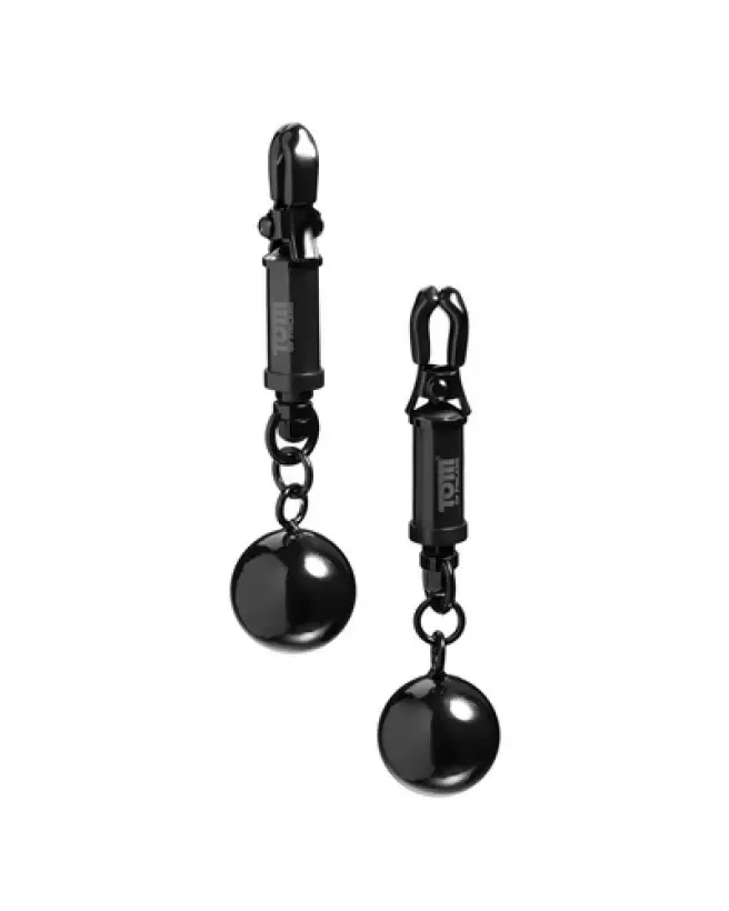 Pinces à tétons Nipple Vessel Clamps XR Brands ajustables et confortables pour stimulation-1