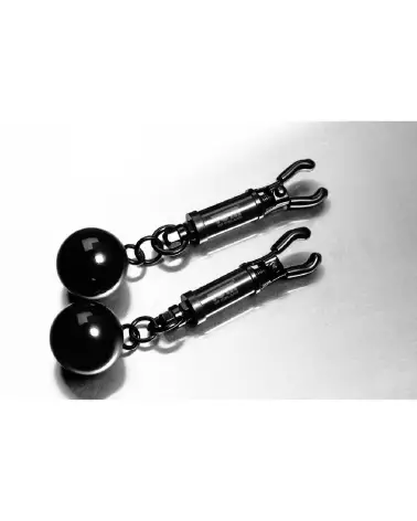 Pinces à tétons Nipple Vessel Clamps XR Brands ajustables et confortables pour stimulation-3