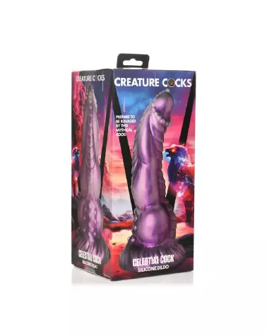 Image du dildo Celestial Cock en silicone par XR Brands - Sextoy créature de haute qualité-2