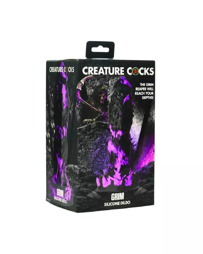 Grim Silicone Dildo par XR Brands, sextoy créature de haute qualité-2