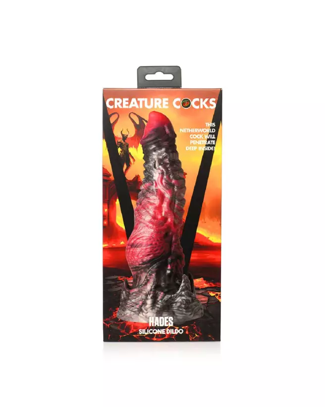 Hades Silicone Dildo Medium de XR Brands pour stimulation intense et plaisir durable-3