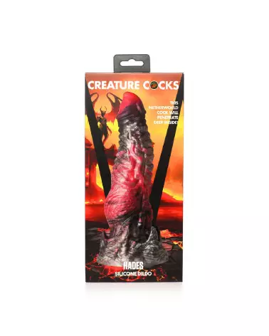 Hades Silicone Dildo Medium de XR Brands pour stimulation intense et plaisir durable-3