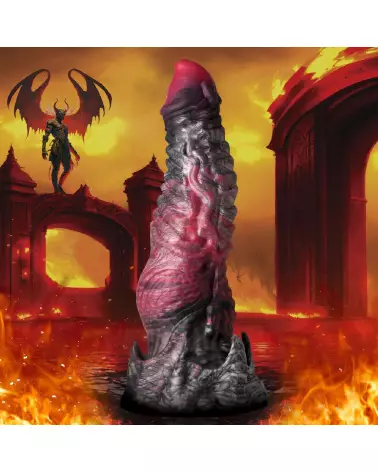 Hades Silicone Dildo Medium de XR Brands pour stimulation intense et plaisir durable-7