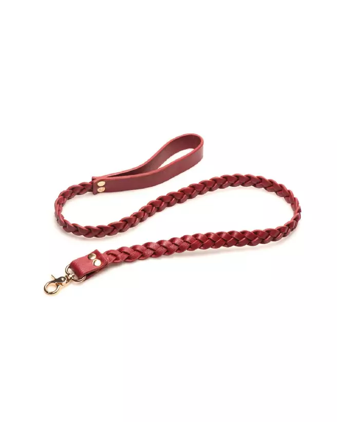 Set de contraintes Lover's Restraints Red par XR Brands, colliers et laisses pour jeux érotiques-6