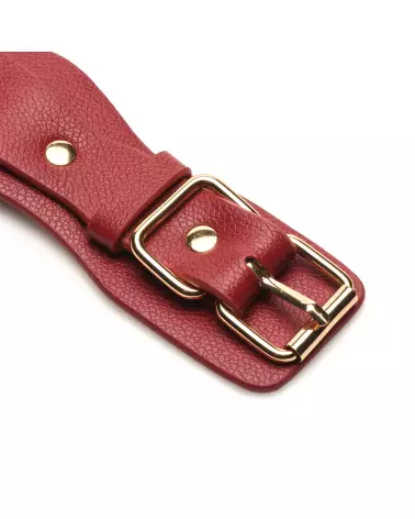 Set de contraintes Lover's Restraints Red par XR Brands, colliers et laisses pour jeux érotiques-7