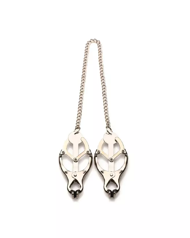 Image Pinces à Tétons Primal Spiked Clover de XR Brands-5