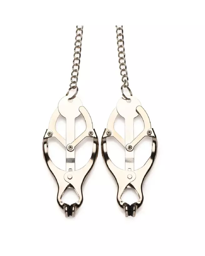 Image Pinces à Tétons Primal Spiked Clover de XR Brands-6